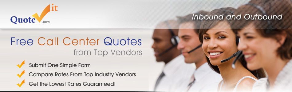 Call Centers and Teleservices from Quote-It